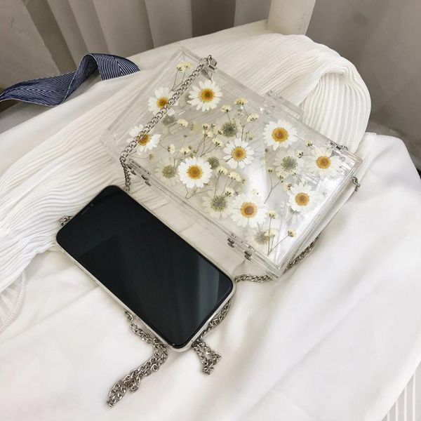 women's bag transparent flower print handbag small square bag case clear tote holographic bags for women messenger @a10
women's bag transparent flower print handbag small square bag case clear tote holographic bags for women messenger @a10