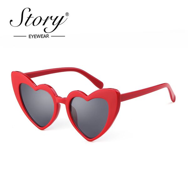 story fashion polarized sunglasses women 2019 brand love heart retro cat eye sunglasses female red sun glasses sz57166, White;black
story fashion polarized sunglasses women 2019 brand love heart retro cat eye sunglasses female red sun glasses sz57166, White;black