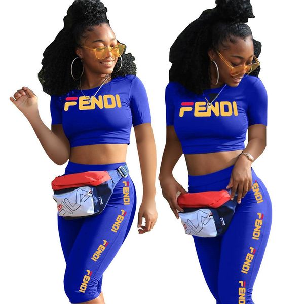 women designer brand 2 piece set jogging suit running crop vest tshirt knee-length shorts short sleeve crew neck summer clothes 23
women designer brand 2 piece set jogging suit running crop vest tshirt knee-length shorts short sleeve crew neck summer clothes 23