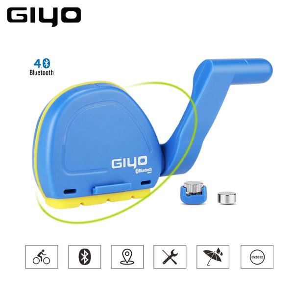 

giyo speed cadence sensor bicycle computer wireless speedometer fitness bluetooth 4.0/ios/android cycling riding bike computer