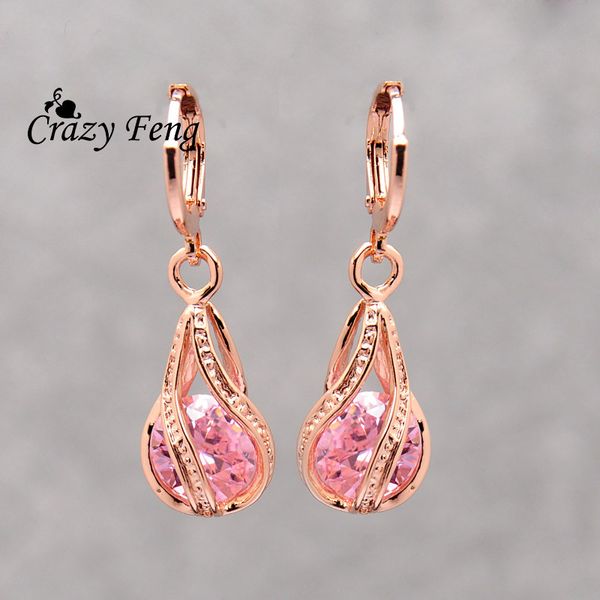 fashion new women/girl's gold-color 4 colors cz pierced dangle drop earrings jewelry mother's day gift, Silver
fashion new women/girl's gold-color 4 colors cz pierced dangle drop earrings jewelry mother's day gift, Silver