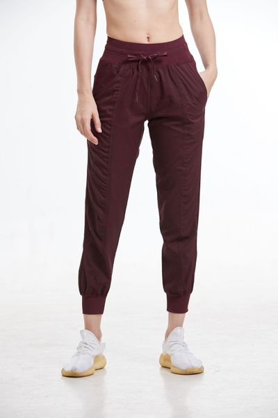 women yoga studio pants ladies quickly dry drawstring running sports trousers loose dance studio jogger girls yoga pants gym fitness, White;red
women yoga studio pants ladies quickly dry drawstring running sports trousers loose dance studio jogger girls yoga pants gym fitness, White;red