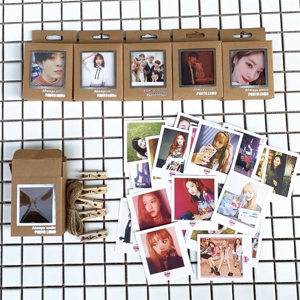 kpop bangtan boys lomo cards blackpink izone got7 seventeen twice p cards lomo 40pcs small with clips and rope, Black
kpop bangtan boys lomo cards blackpink izone got7 seventeen twice p cards lomo 40pcs small with clips and rope, Black