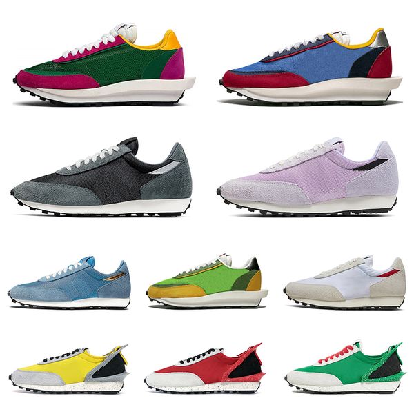daybreak sacai ldv ld waffle men women running shoes undercover black white green gusto varsity blue mens trainers sports sneakers 36-45, White;red 
daybreak sacai ldv ld waffle men women running shoes undercover black white green gusto varsity blue mens trainers sports sneakers 36-45, White;red