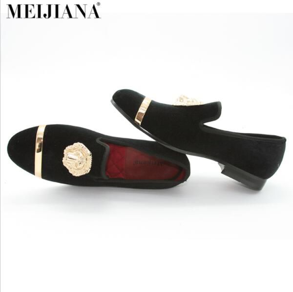 new fashion gold and metal toe men velvet dress shoes italian mens dress shoes handmade, Black
new fashion gold and metal toe men velvet dress shoes italian mens dress shoes handmade, Black