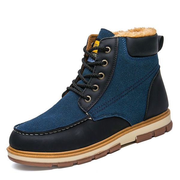 cuturno man winter boots warm men's boots fashion super shoes outdoor men casual brand snow keep warm ankle botas 46, Black
cuturno man winter boots warm men's boots fashion super shoes outdoor men casual brand snow keep warm ankle botas 46, Black