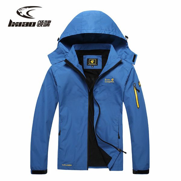 lxiao men hiking jacket outdoor coat waterproof jacket men windbreaker breathable rain coat camping spring autumn drop shipping, Blue;black
lxiao men hiking jacket outdoor coat waterproof jacket men windbreaker breathable rain coat camping spring autumn drop shipping, Blue;black