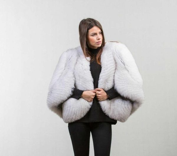 arlenesain custom 2019 new design real white fur cape class of women jacket, Black
arlenesain custom 2019 new design real white fur cape class of women jacket, Black