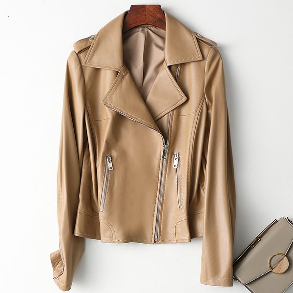 real genuine leather jacket streetwear sheepskin coat spring autumn coat women clothes 2019 korean vintage women zt3279, Black
real genuine leather jacket streetwear sheepskin coat spring autumn coat women clothes 2019 korean vintage women zt3279, Black