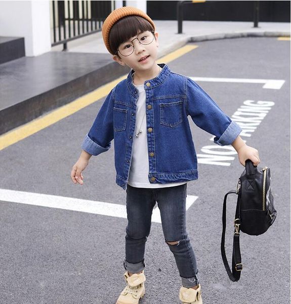 2020 new fashion boys' cowboy coats children's clothes costume kids leisure jacket for spring autumn 4-12 ages, Blue
2020 new fashion boys' cowboy coats children's clothes costume kids leisure jacket for spring autumn 4-12 ages, Blue