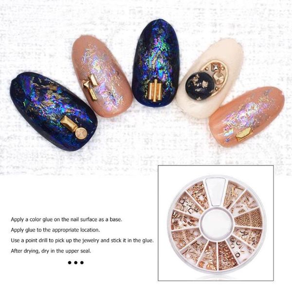 nail art metal hollowed rivet nails wheel manicure stickers decoration ornaments jewelry accessories, Silver;gold
nail art metal hollowed rivet nails wheel manicure stickers decoration ornaments jewelry accessories, Silver;gold