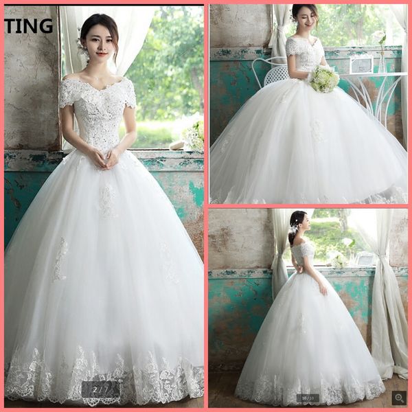 2020 new arrival white lace ball gown wedding dress off the shoulder beaded appliques v neck stylish bridal gowns robe de mariage custom
2020 new arrival white lace ball gown wedding dress off the shoulder beaded appliques v neck stylish bridal gowns robe de mariage custom