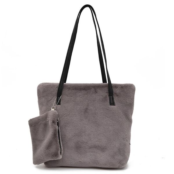 2pcs/set fluffy fur shoulder bags plush handbag women tote bag fashion wild pompoms girls purse ladies large bolsas
2pcs/set fluffy fur shoulder bags plush handbag women tote bag fashion wild pompoms girls purse ladies large bolsas