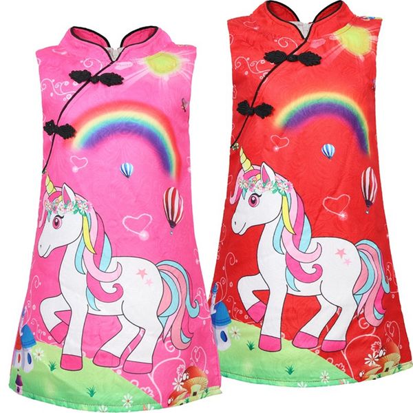 ins summer girls dresses 2 colors unicorn for girls dresses sleeveless cheongsam printed kids clothing kids designer clothes girls jy22, Red;yellow
ins summer girls dresses 2 colors unicorn for girls dresses sleeveless cheongsam printed kids clothing kids designer clothes girls jy22, Red;yellow