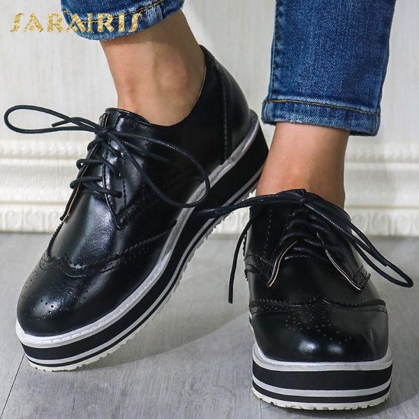 sarairis 2020 design plus size 50 women oxfords flats round toe med heels cross-tied spring/autumn casual woman shoes, Black
sarairis 2020 design plus size 50 women oxfords flats round toe med heels cross-tied spring/autumn casual woman shoes, Black