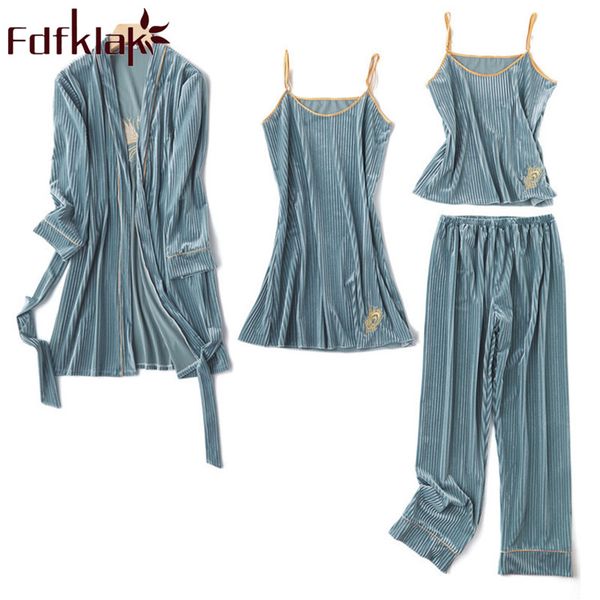 womens pyjama set nightwear lingerie 2019 spring autumn new home suit 4 pieces pajamas for women sleepwear fdfklak, Black;red
womens pyjama set nightwear lingerie 2019 spring autumn new home suit 4 pieces pajamas for women sleepwear fdfklak, Black;red