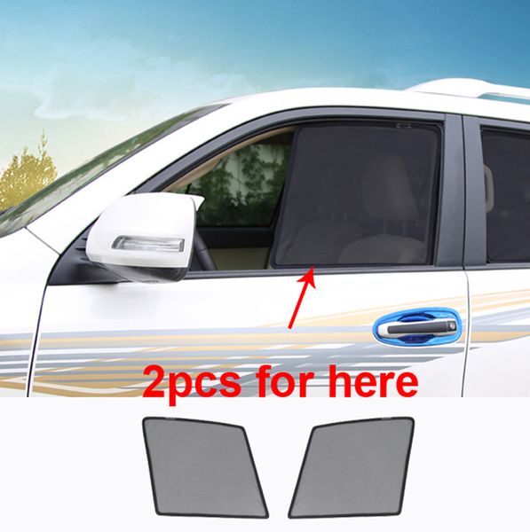 2pcs for prado 2010-2018 side window shade magnetic adsorption installation 
2pcs for prado 2010-2018 side window shade magnetic adsorption installation