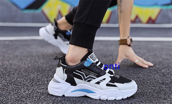 2020 new casual shoes fashion trend men's shoes wild breathable outdoor wear-resistant running shoes sneakers, Black
2020 new casual shoes fashion trend men's shoes wild breathable outdoor wear-resistant running shoes sneakers, Black