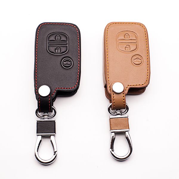 for toyota camry leather car remote control car key chain cover 3 button smart key dust collector shell starline a93
for toyota camry leather car remote control car key chain cover 3 button smart key dust collector shell starline a93