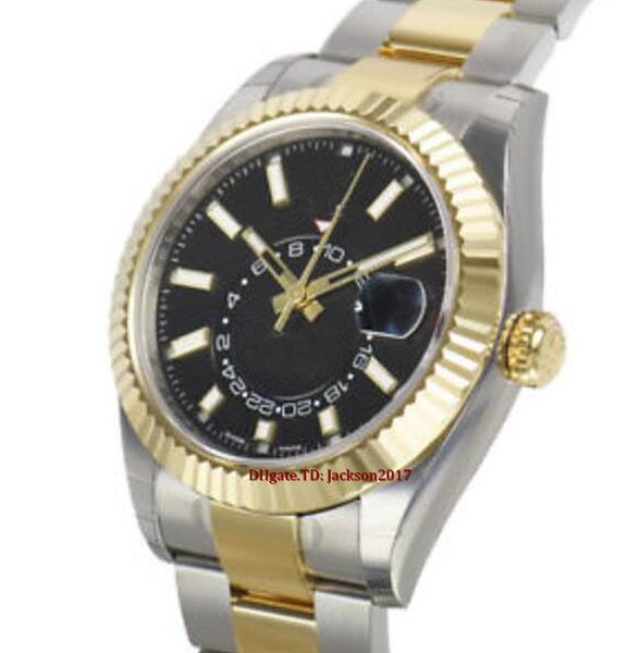 christmas gift original box certificate men watches 326933 mens two tone steel gold black index 42mm watch, Slivery;brown
christmas gift original box certificate men watches 326933 mens two tone steel gold black index 42mm watch, Slivery;brown