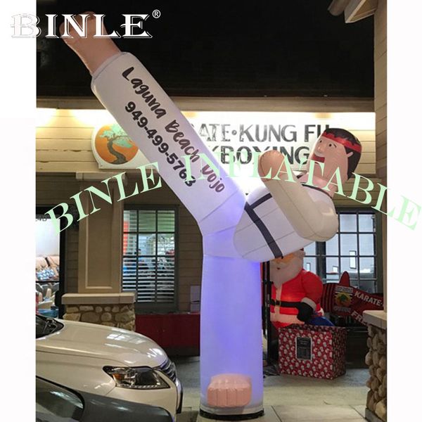 customized led lighted inflatable karate for advertising inflatable taekwondo boy with logo printed
customized led lighted inflatable karate for advertising inflatable taekwondo boy with logo printed