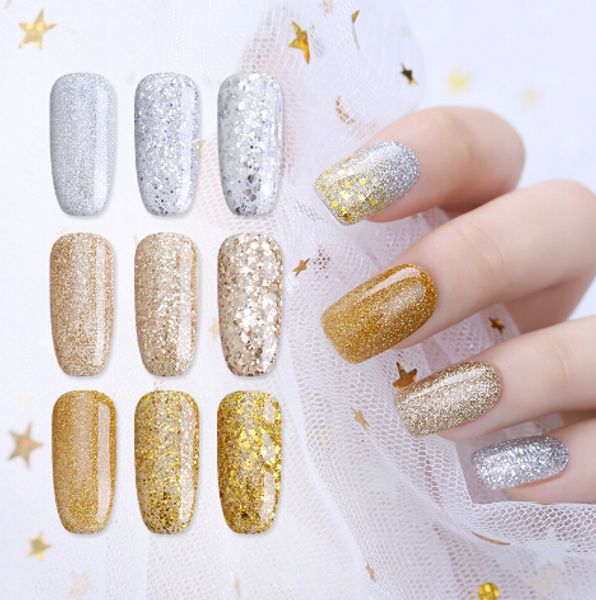 champagne gold silver gel 7.5ml super shine glitter shining platinum manicure soak off uv gel polish lacquer varnishes, Red;pink
champagne gold silver gel 7.5ml super shine glitter shining platinum manicure soak off uv gel polish lacquer varnishes, Red;pink