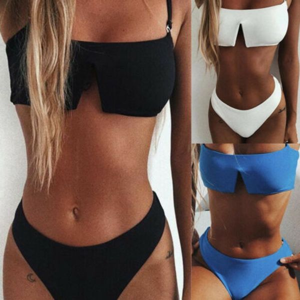 2019 new women solid high waist push-up padded bra bandage bikini set swimsuit swimwear bathing
2019 new women solid high waist push-up padded bra bandage bikini set swimsuit swimwear bathing