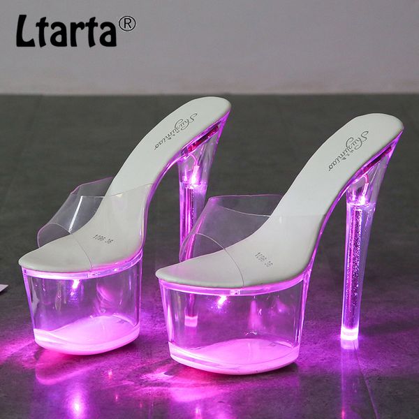 ltarta 34-43 new heels nightclub high heels shoes luminous sandals shoes catwalk pole dancing crystal bottom lfd, Black 
ltarta 34-43 new heels nightclub high heels shoes luminous sandals shoes catwalk pole dancing crystal bottom lfd, Black