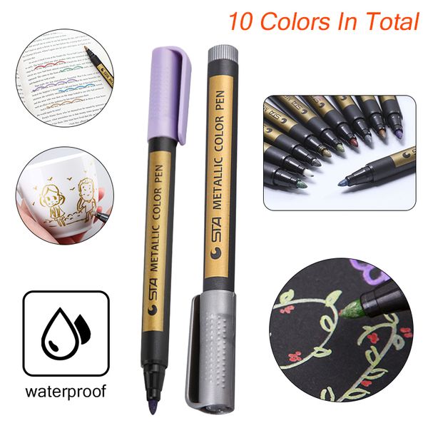 high light marker pens decoration gold silver sketch markers brush pen fluorescent metal flash manga animation design art supply
high light marker pens decoration gold silver sketch markers brush pen fluorescent metal flash manga animation design art supply