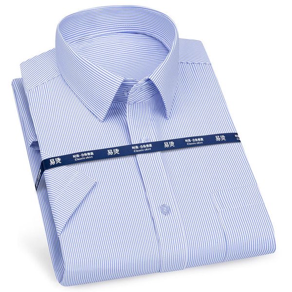 men's casual shirts mens business short sleeved shirt classic striped checked male social dress purple blue 5xl plus large size, White;black
men's casual shirts mens business short sleeved shirt classic striped checked male social dress purple blue 5xl plus large size, White;black