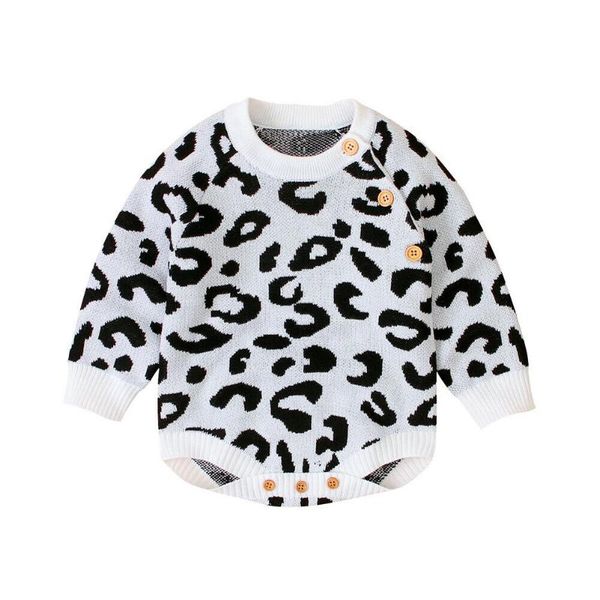 2020 new fashion newborn baby boy girl winter leopard print romper bodysuit infant black pink wool knitted sweater clothes 0-18m, Blue
2020 new fashion newborn baby boy girl winter leopard print romper bodysuit infant black pink wool knitted sweater clothes 0-18m, Blue