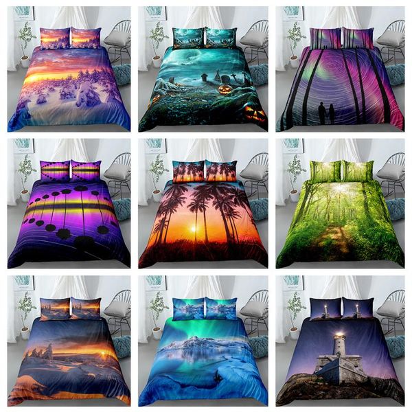 3d landscape bedding set printed scenic tree sun duvet cover pillowcases for home bedroom twin king size
3d landscape bedding set printed scenic tree sun duvet cover pillowcases for home bedroom twin king size