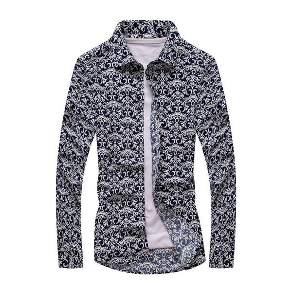 2020 men slim fit social business dress shirt fashion casual long sleeved printed brand shirt clothing soft comfortable coat, White;black
2020 men slim fit social business dress shirt fashion casual long sleeved printed brand shirt clothing soft comfortable coat, White;black