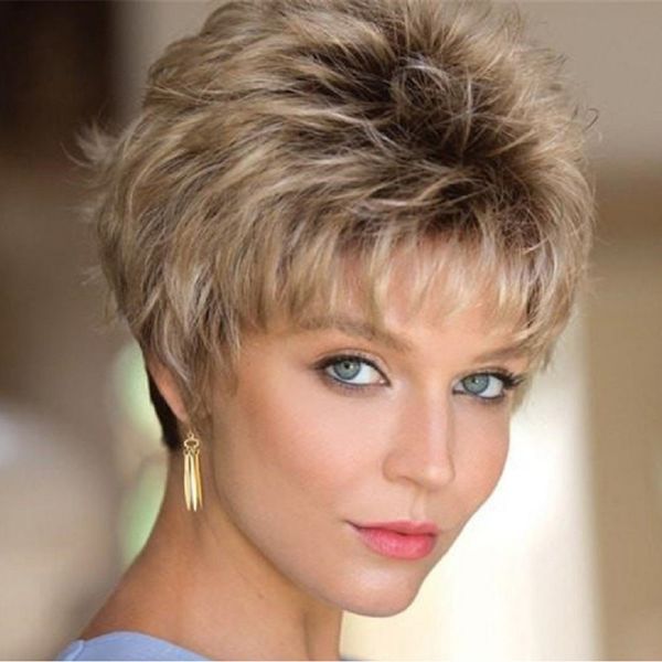 2020 new selling european and american wig women mixed color fashion wig high temperature silk wig, Black
2020 new selling european and american wig women mixed color fashion wig high temperature silk wig, Black