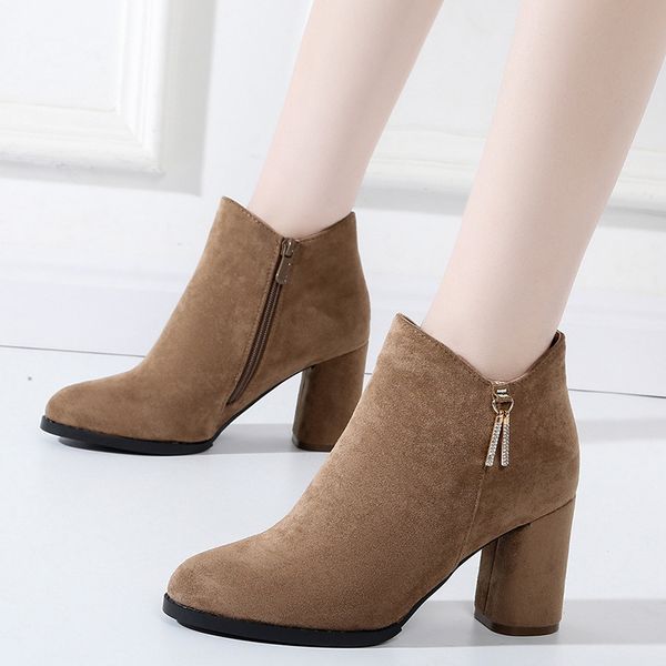 shoes women boots high heels round toe luxury designer boots-women zipper winter footwear clogs platform booties ladies, Black
shoes women boots high heels round toe luxury designer boots-women zipper winter footwear clogs platform booties ladies, Black