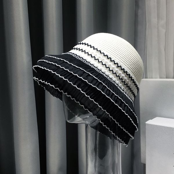 female 2020 summer hepburn style vintage design yarn side straw hat solid color beach holiday beach hat elegant woman's sun, Blue;gray
female 2020 summer hepburn style vintage design yarn side straw hat solid color beach holiday beach hat elegant woman's sun, Blue;gray