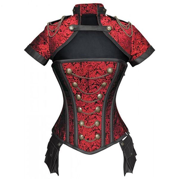 5pcs new steampunk vintage shawl steel bone court corset gothic waist vest body shaper waiste trainer body shaper corset, Black;white
5pcs new steampunk vintage shawl steel bone court corset gothic waist vest body shaper waiste trainer body shaper corset, Black;white