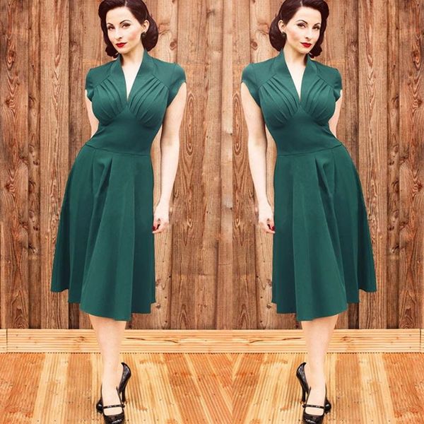 casual dresses 2021 spring sleeveless women's elastic v-neck dress vintage red green black blue women, Black;gray
casual dresses 2021 spring sleeveless women's elastic v-neck dress vintage red green black blue women, Black;gray