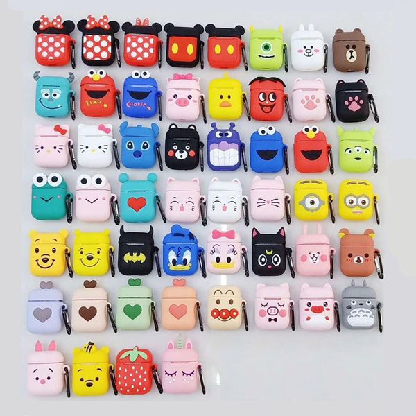 100+ cute 3d cartoon patterns wireless earphone bags for apple airpods soft tpu case for airpods 2 tpu protective cover with key hook
100+ cute 3d cartoon patterns wireless earphone bags for apple airpods soft tpu case for airpods 2 tpu protective cover with key hook