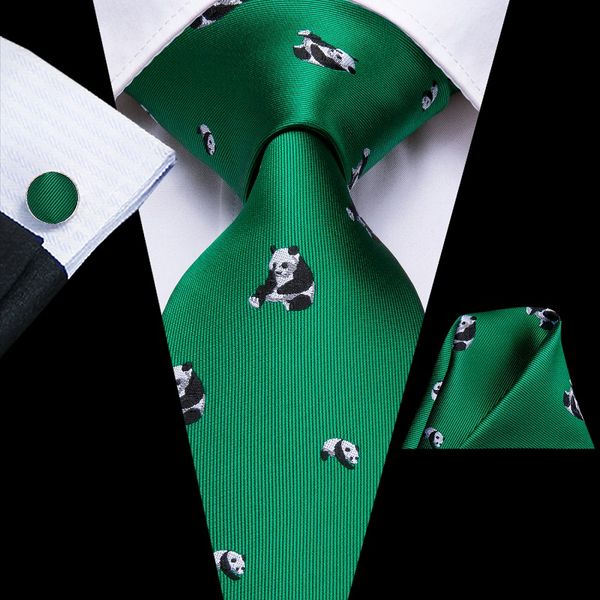 hi-tie neck tie set custom logo panda animal pattern green men silk tie set drop shipping n-3281, Black;blue
hi-tie neck tie set custom logo panda animal pattern green men silk tie set drop shipping n-3281, Black;blue