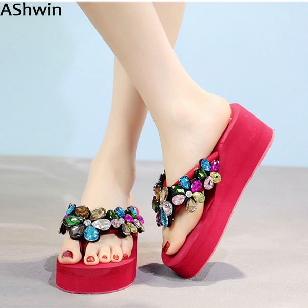 ashwin rhinestones flip flops flower shiny glitter slippers sandals handmade diamond shoes thong slippers bohemia slipper, Black
ashwin rhinestones flip flops flower shiny glitter slippers sandals handmade diamond shoes thong slippers bohemia slipper, Black