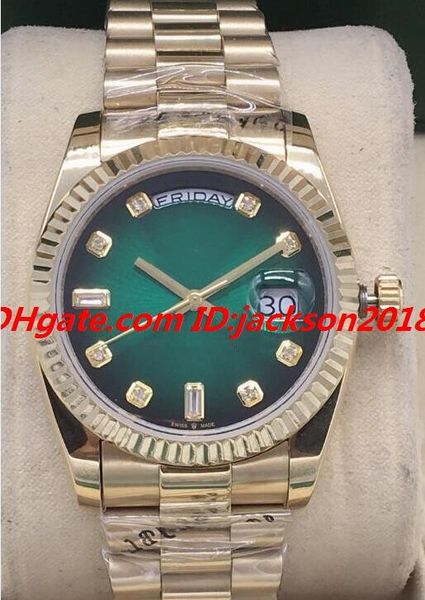 luxury watch 3 style crown midsize 36mm 18k yellow gold 128238 diamond dial unworn automatic fashion men's watches wristwatch, Slivery;brown
luxury watch 3 style crown midsize 36mm 18k yellow gold 128238 diamond dial unworn automatic fashion men's watches wristwatch, Slivery;brown