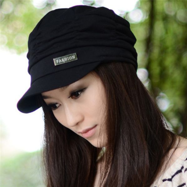 autumn winter korean women knited hat pleated newsboy cap warm outdoor visor skull cotton casual female newsboy caps winter hat, Blue;gray
autumn winter korean women knited hat pleated newsboy cap warm outdoor visor skull cotton casual female newsboy caps winter hat, Blue;gray