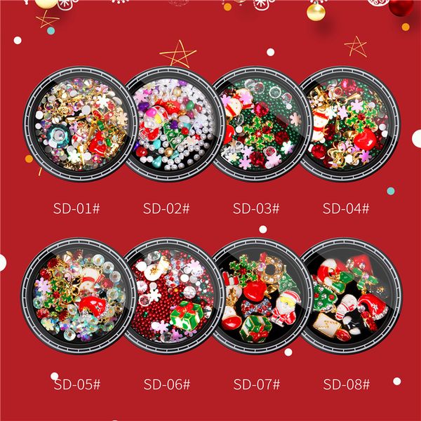 8 designs alloy metal christmas snowman nail art decorations charms diy 3d nail rhinestones accessories tools, Silver;gold
8 designs alloy metal christmas snowman nail art decorations charms diy 3d nail rhinestones accessories tools, Silver;gold
