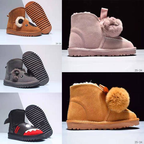 2020 new australia classic snow boots kids designer shoes boys cotton winter boots childrens trainers ankle boots baby shoes 24-34, Black
2020 new australia classic snow boots kids designer shoes boys cotton winter boots childrens trainers ankle boots baby shoes 24-34, Black