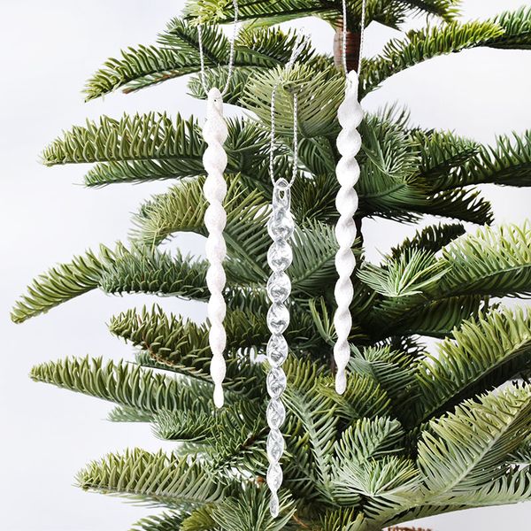 christmas tree decoration pendant 15cm acrylic ice strip ice pendant decoration and snow wedding
christmas tree decoration pendant 15cm acrylic ice strip ice pendant decoration and snow wedding