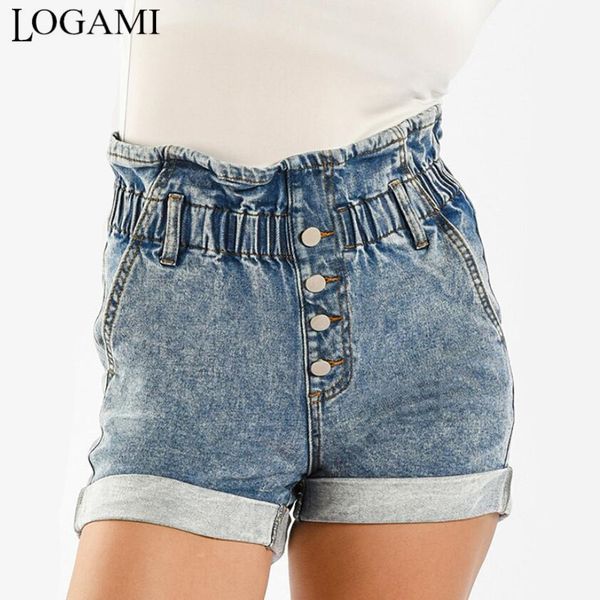 women's jeans logami high waist button short women elastic crimping denim shorts female straight 2021, Blue
women's jeans logami high waist button short women elastic crimping denim shorts female straight 2021, Blue