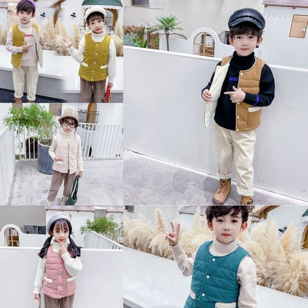 infant children baby vest vest suede coral fleece male and female children down cotton lamb fleece wind, Camo
infant children baby vest vest suede coral fleece male and female children down cotton lamb fleece wind, Camo