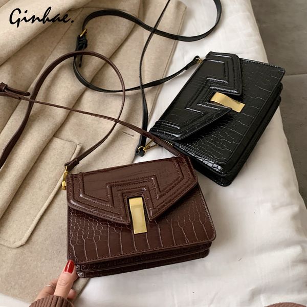 winter luxury alligator pu leather handbag female korean fashion small square bag women personallity shoulder messenger bag sac
winter luxury alligator pu leather handbag female korean fashion small square bag women personallity shoulder messenger bag sac