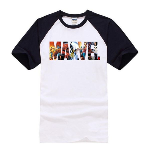 brand fashion marvel t shirt men summer new the avengers superhero cotton raglan t-shirt casual tshirt, White;black
brand fashion marvel t shirt men summer new the avengers superhero cotton raglan t-shirt casual tshirt, White;black